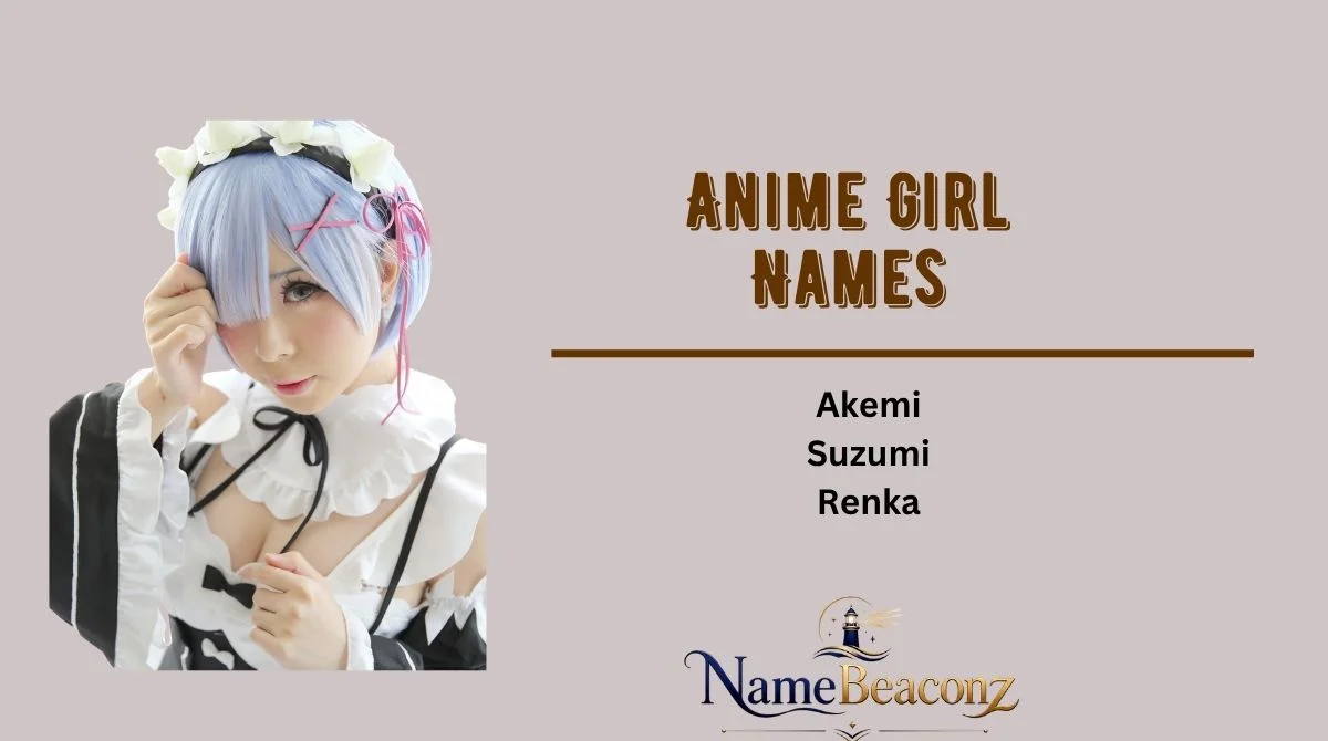 Anime Girl Names
