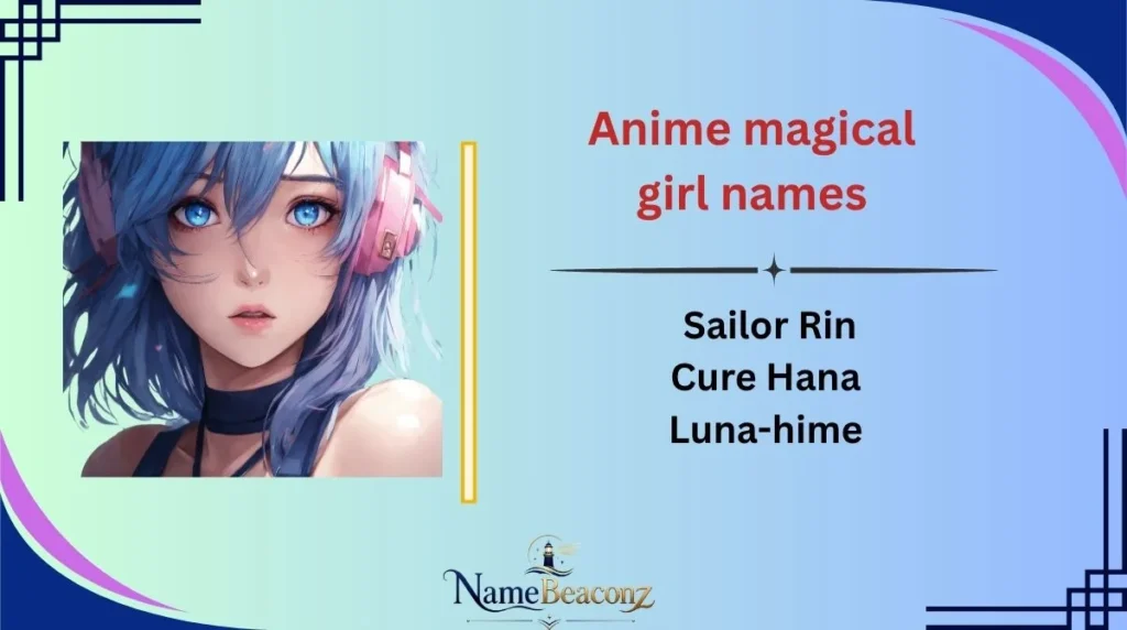 Anime magical girl names