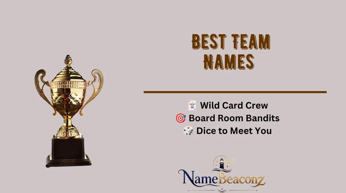 Best Team Names