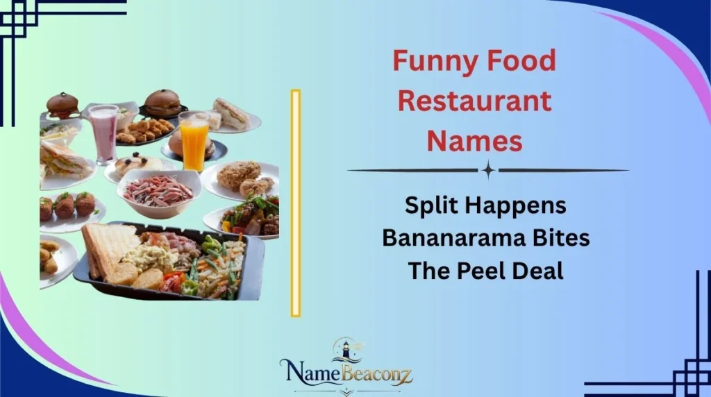 Funny Food Restaurant Names