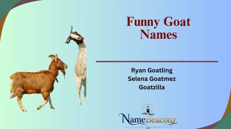 Funny Goat Names