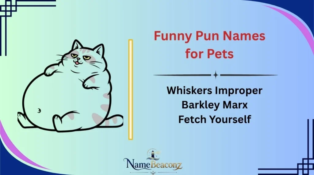 Funny Pun Names for Pets