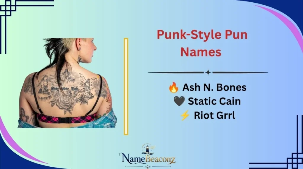 Punk-Style Pun Names ๐ค