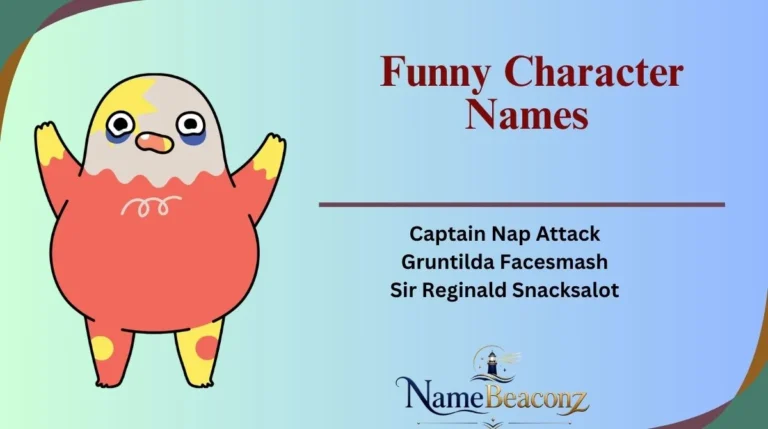 Funny Character Names