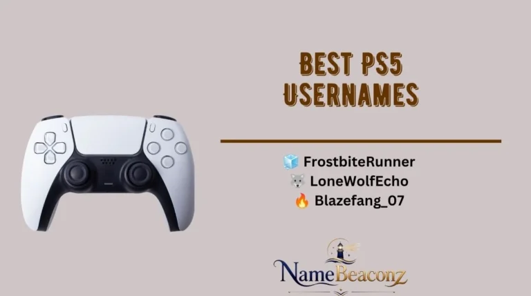 Best PS5 Usernames