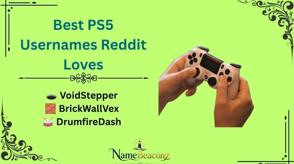 Best PS5 Usernames Reddit Loves