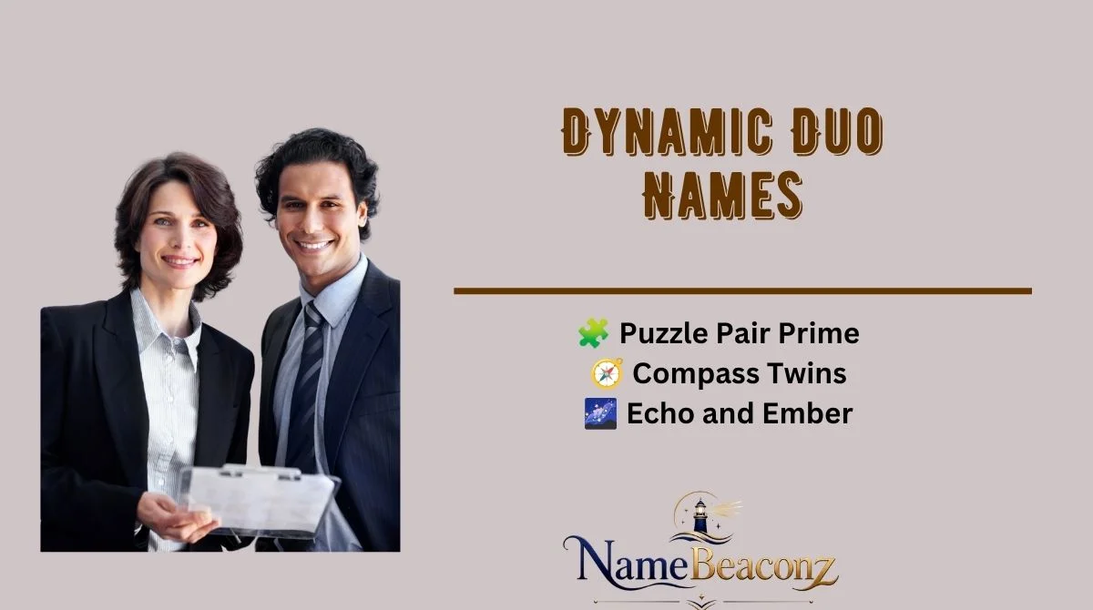 Dynamic Duo Names