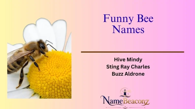 Funny Bee Names