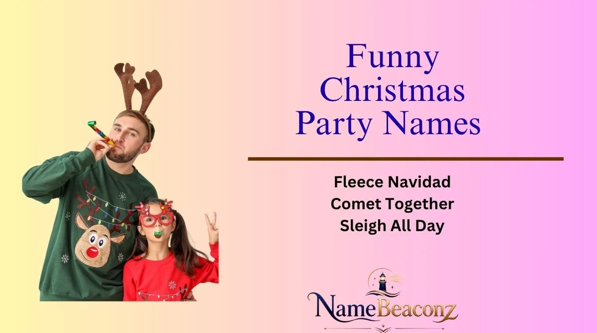 Funny Christmas Party Names