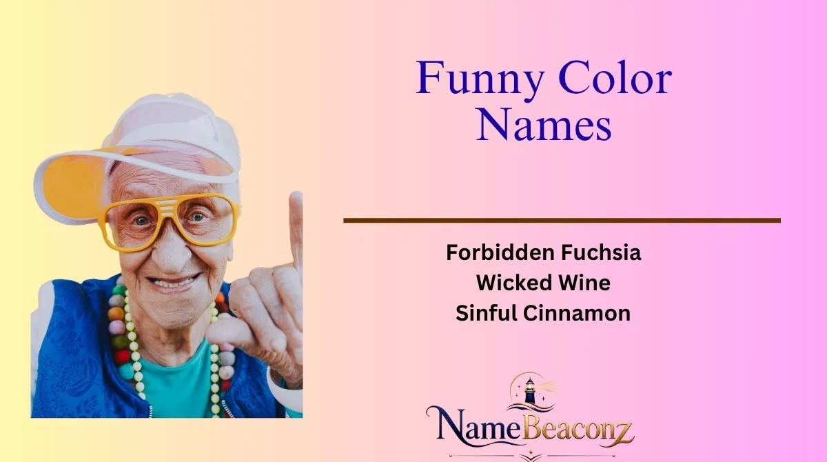 Funny Color Names