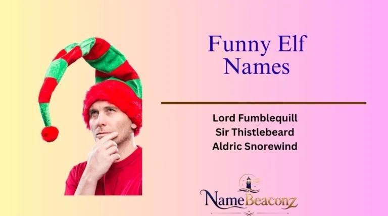 Funny Elf Names