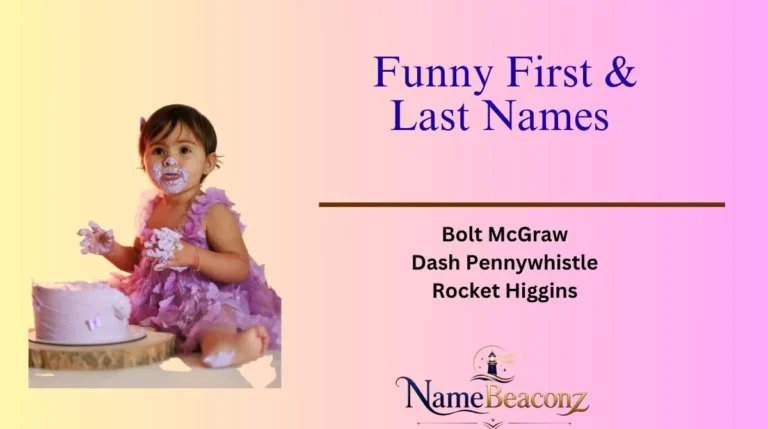 Funny First & Last Names