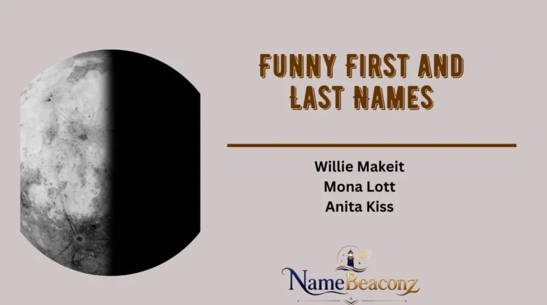 Funny First and Last Names