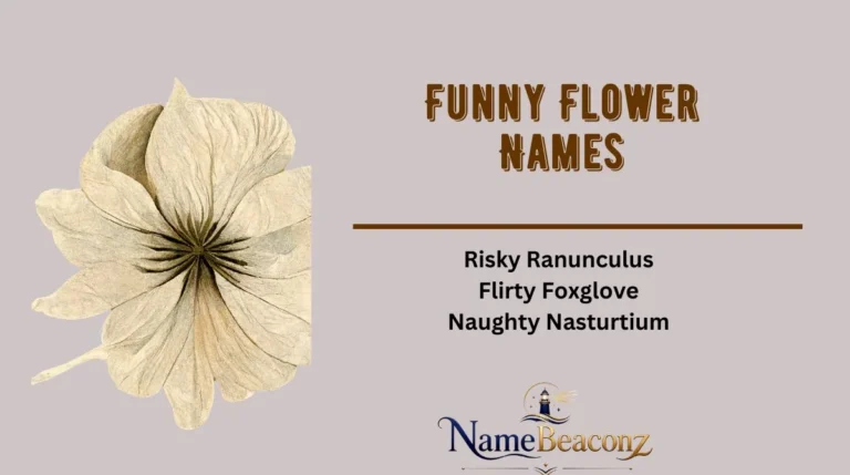 Funny Flower Names