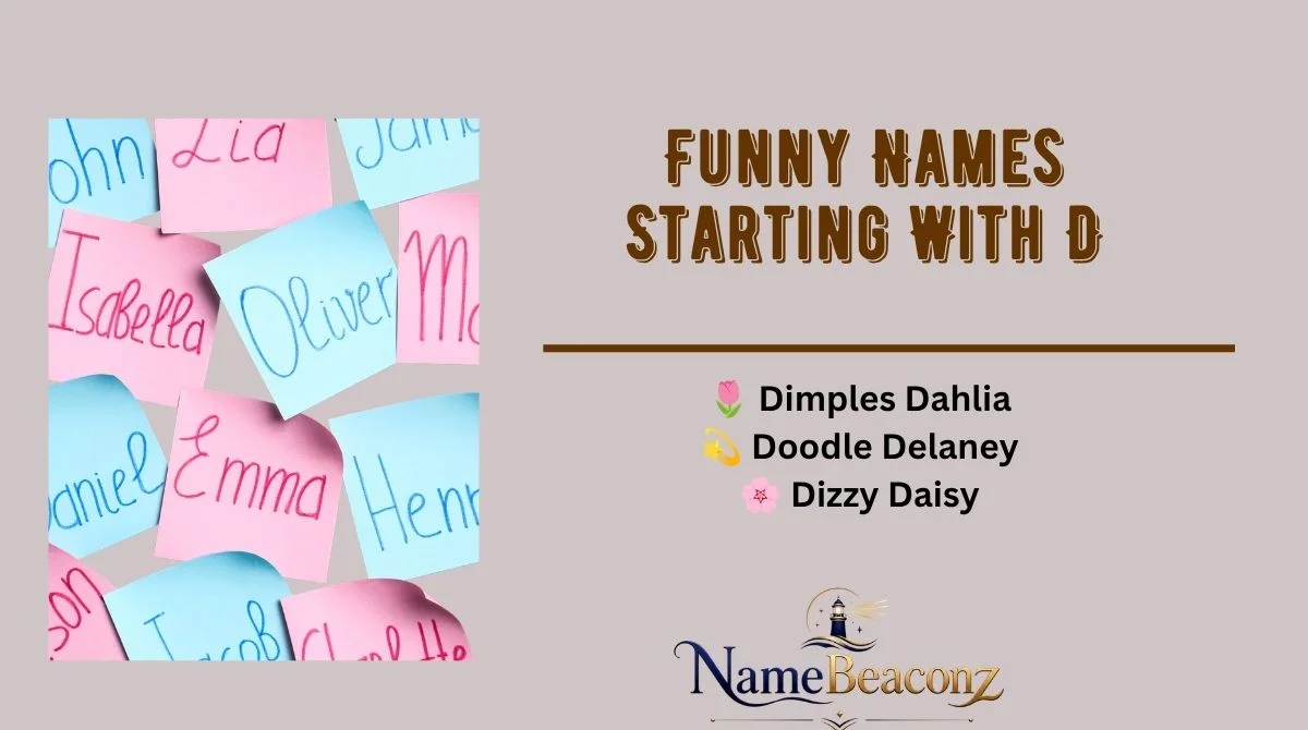 Funny Names Starting With D