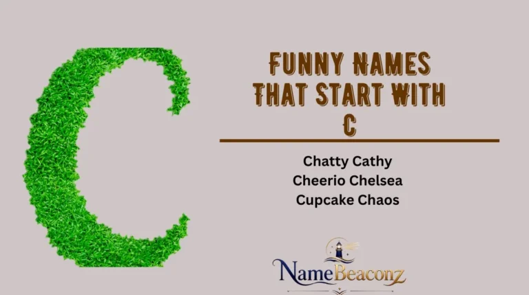Funny Names That Start With C