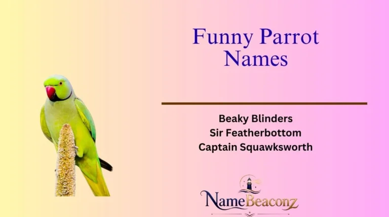 Funny Parrot Names