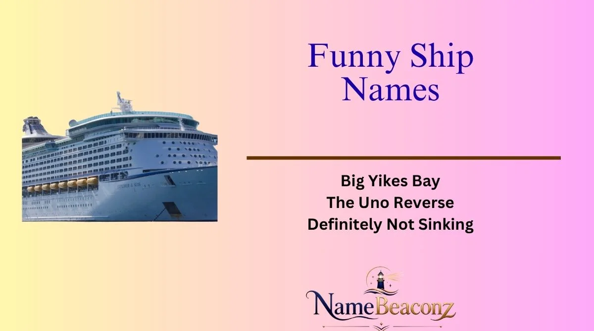 Funny Ship Names