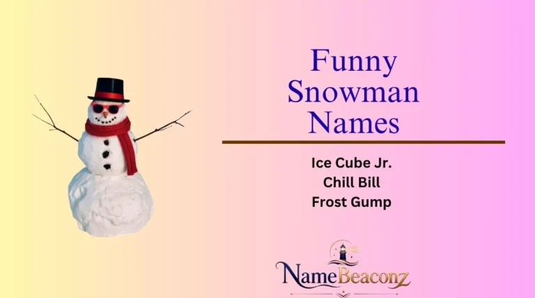Funny Snowman Names