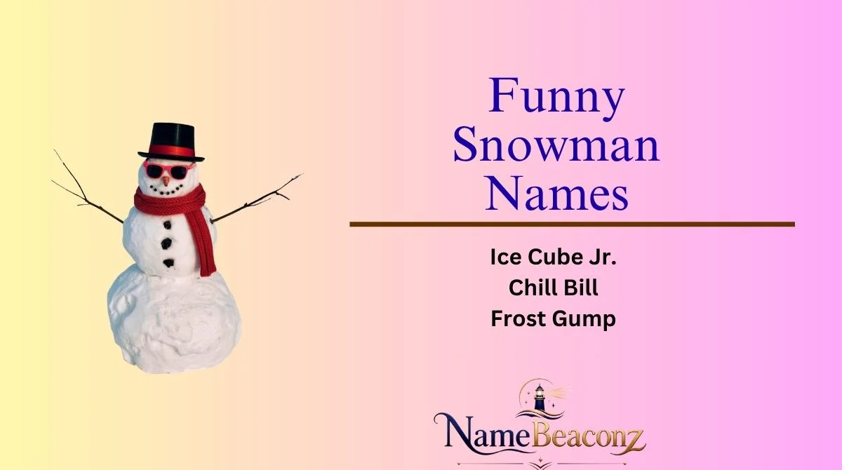 Funny Snowman Names