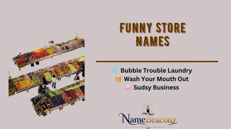 Funny Store Names