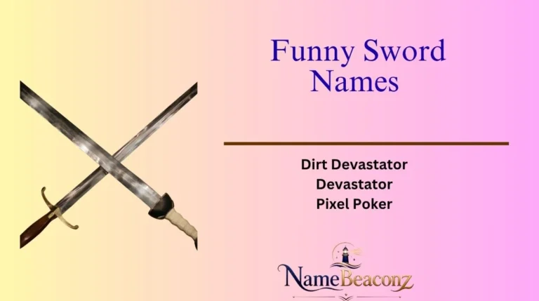 Funny Sword Names