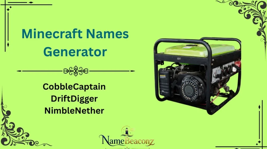 Minecraft Names Generator