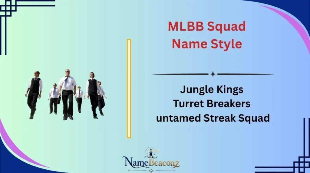 MLBB Squad Name Style