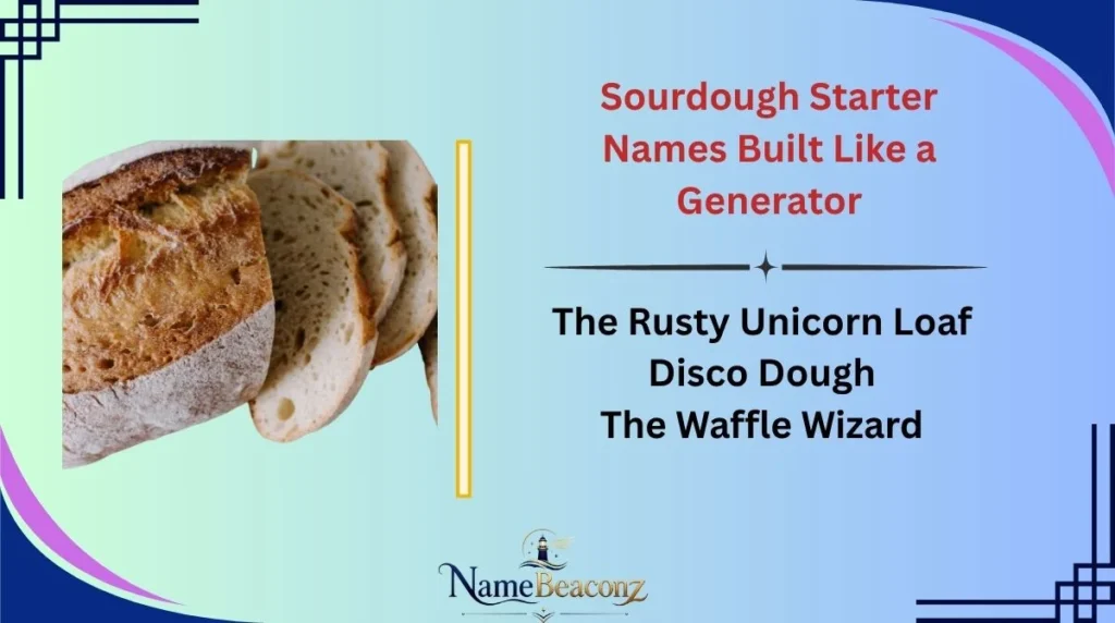 Sourdough Starter Names Built Like a Generator