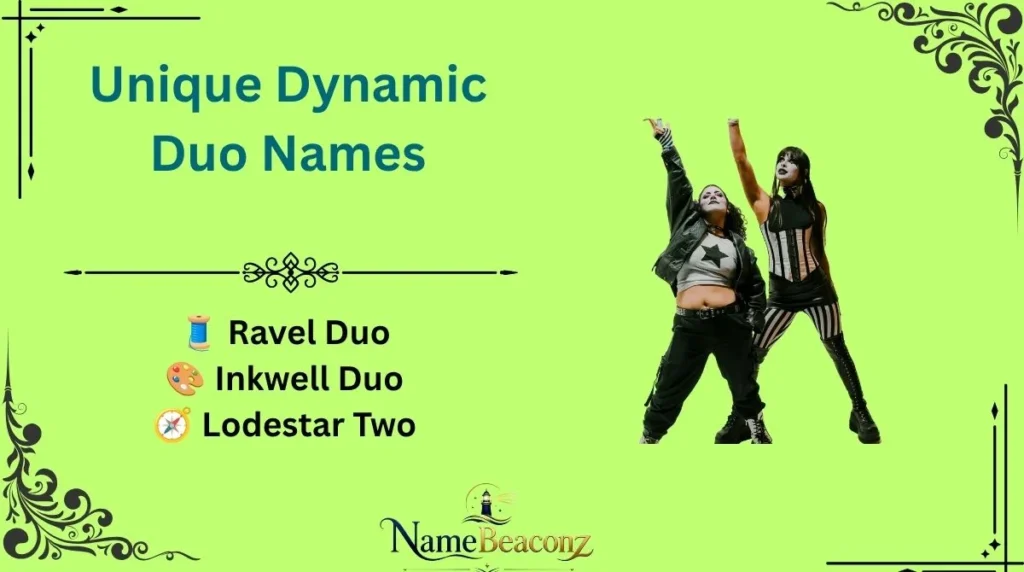 Unique Dynamic Duo Names