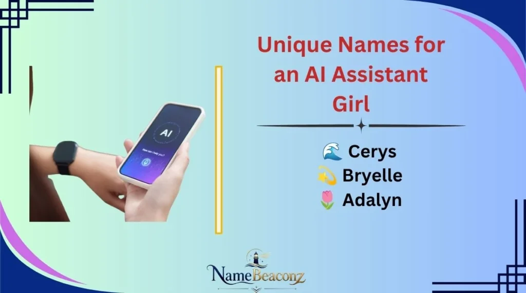 Unique Names for an AI Assistant Girl