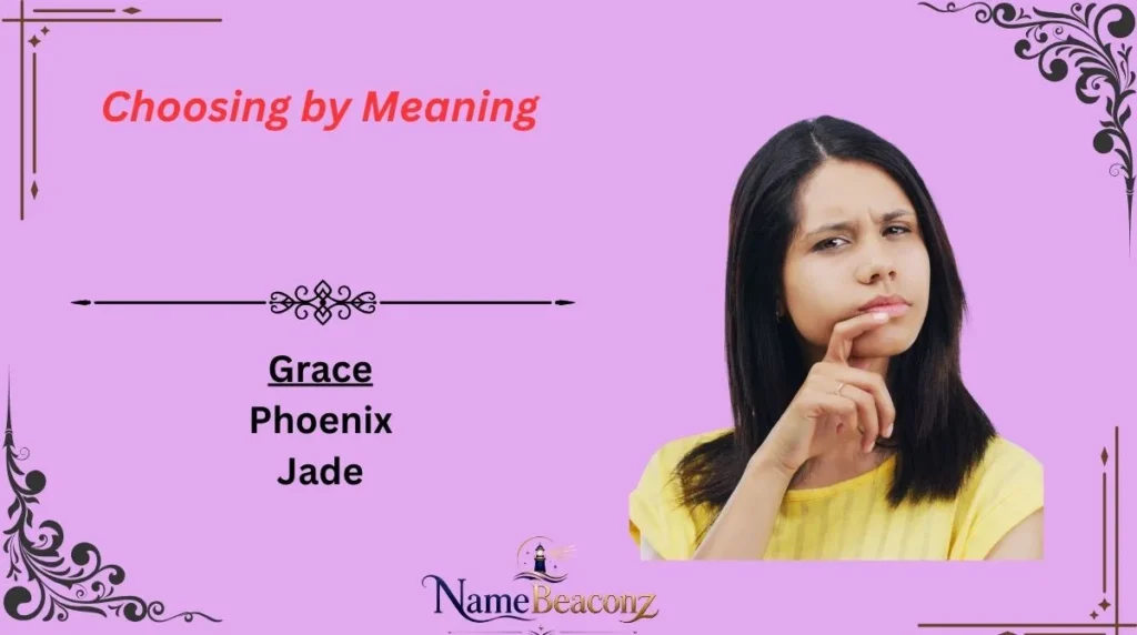 Choosing by Meaning
