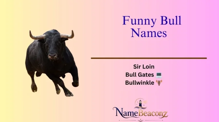 Funny Bull Names