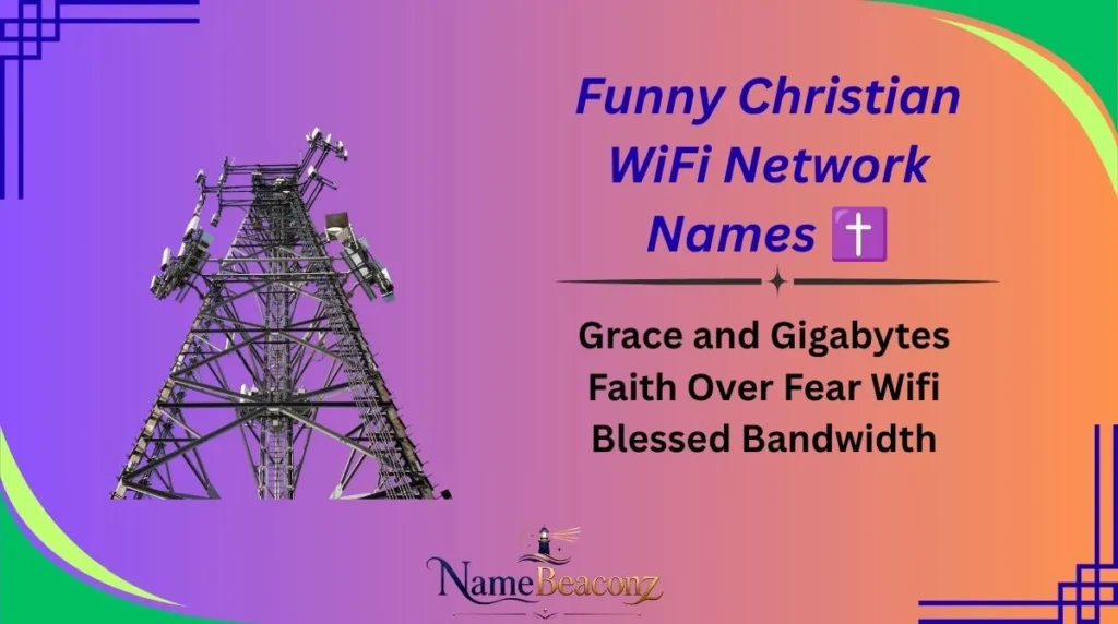 Funny Christian WiFi Network Names ✝️
