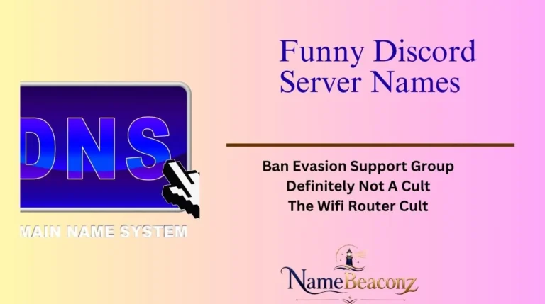 Funny Discord Server Names