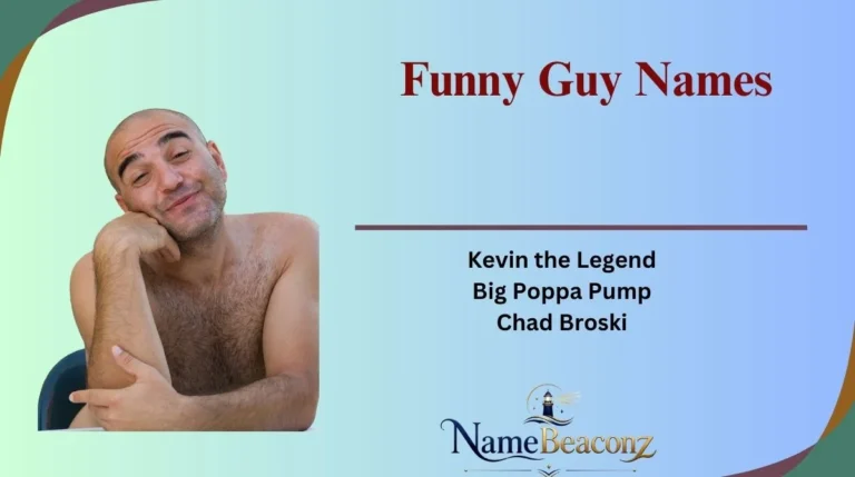 Funny Guy Names