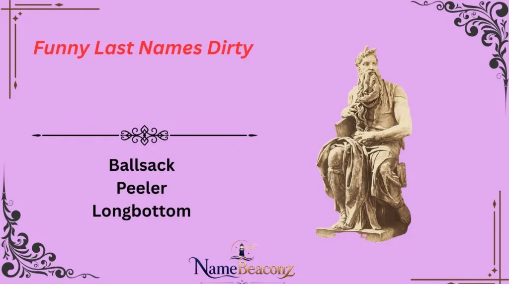 Funny Last Names Dirty