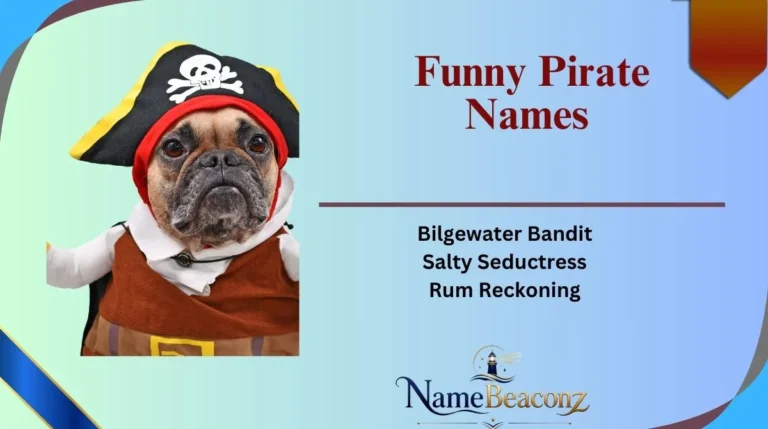 Funny Pirate Names