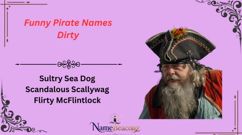 Funny Pirate Names Dirty