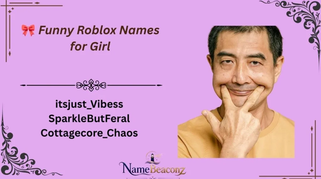 🎀 Funny Roblox Names for Girl