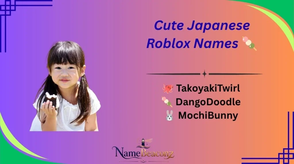 Cute Japanese Roblox Names 🍡