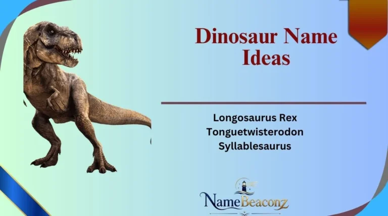 Dinosaur Name Ideas