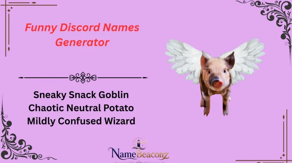 Funny Discord Names Generator