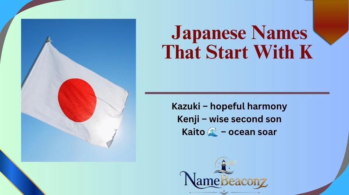 Japanese Names That Start With K