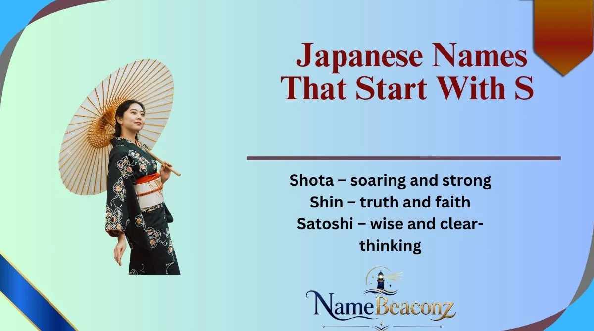 Japanese Names That Start With S