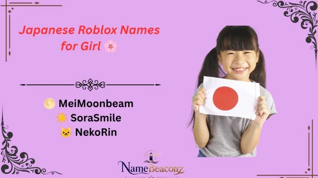 Japanese Roblox Names for Girl ๐ธ