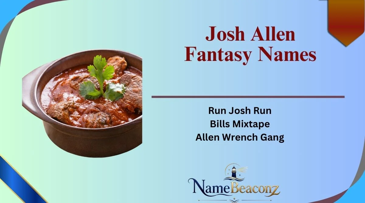 Josh Allen Fantasy Names