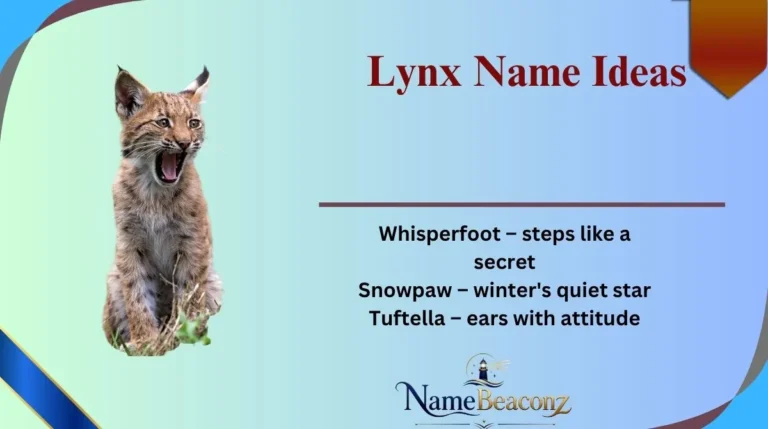 Lynx Name Ideas