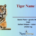 Tiger Name Ideas